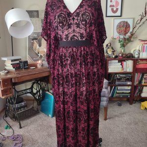 Burgundy Spooky Caftan